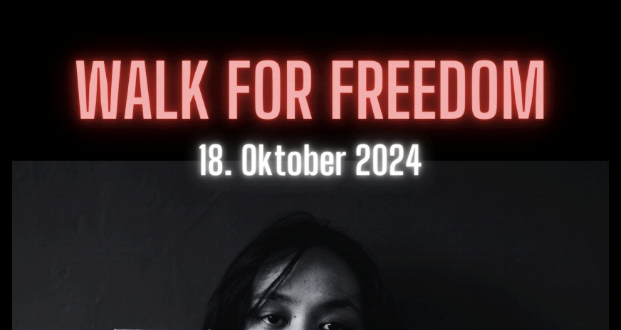 Walk for Freedom am 18.10.2024